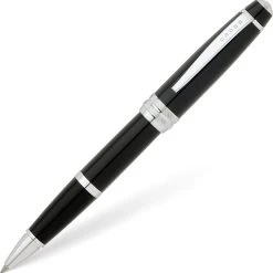 Cross® Cross Bailey Rollerball Pen, Black Lacquer & Chrome