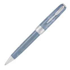 Pineider Full Metal Jacket Ballpoint Pen, Ash Grey