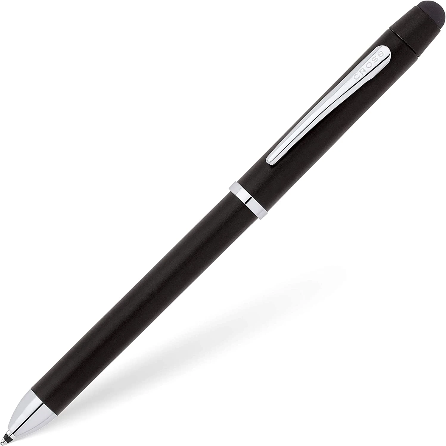 Cross® Cross Tech3 Multi-Function Ballpoint Pen & Stylus, Satin Black