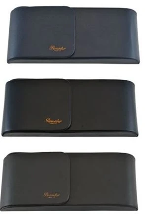 Pineider Genuine Italian Leather Pen Case, 3 Pens - Image 2