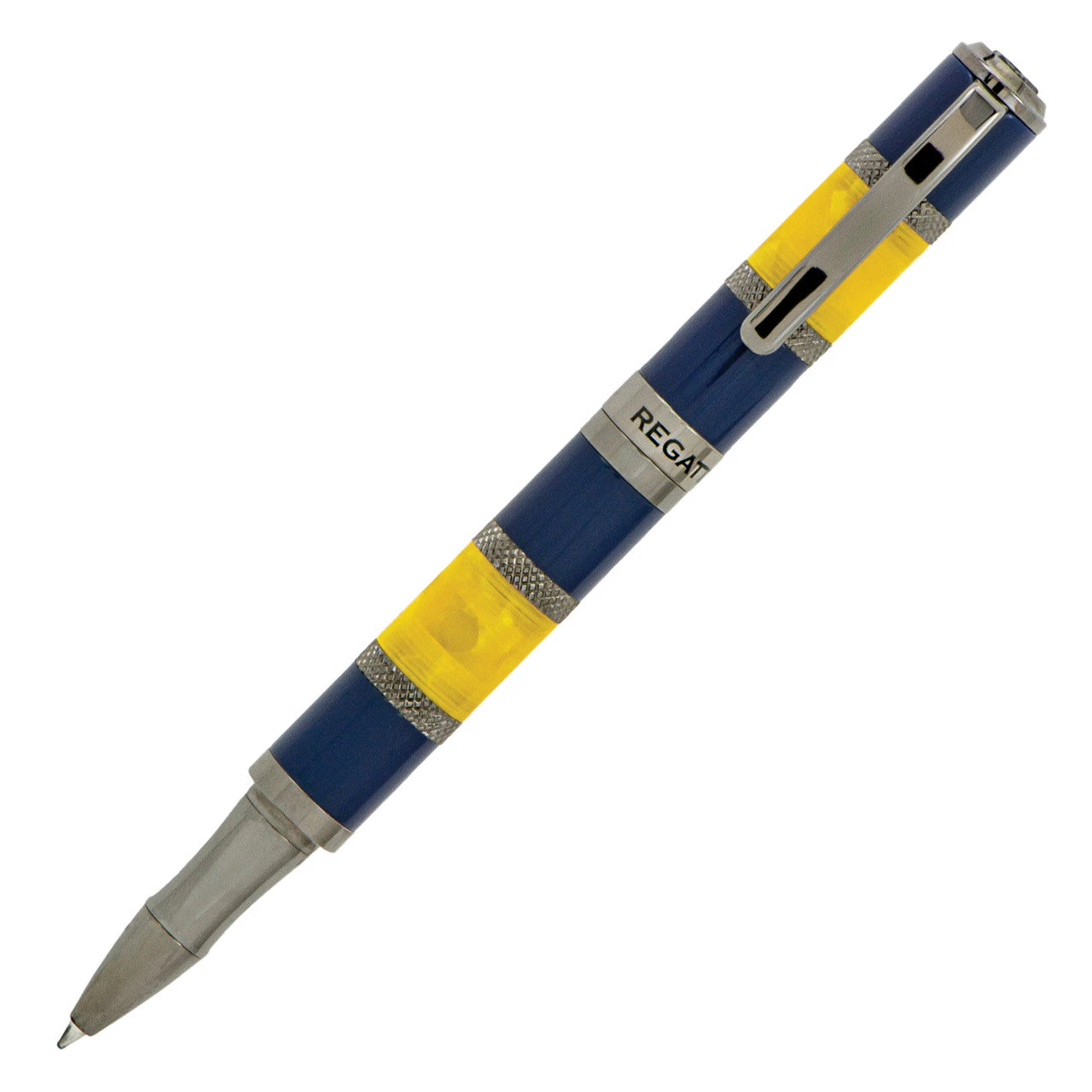 Monteverde Regatta Sport Rollerball Pen, Blue & Yellow