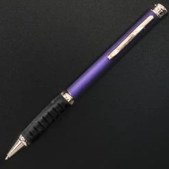 Pen Savings Executive Metal Ballpoint Pen, Purple & Gold