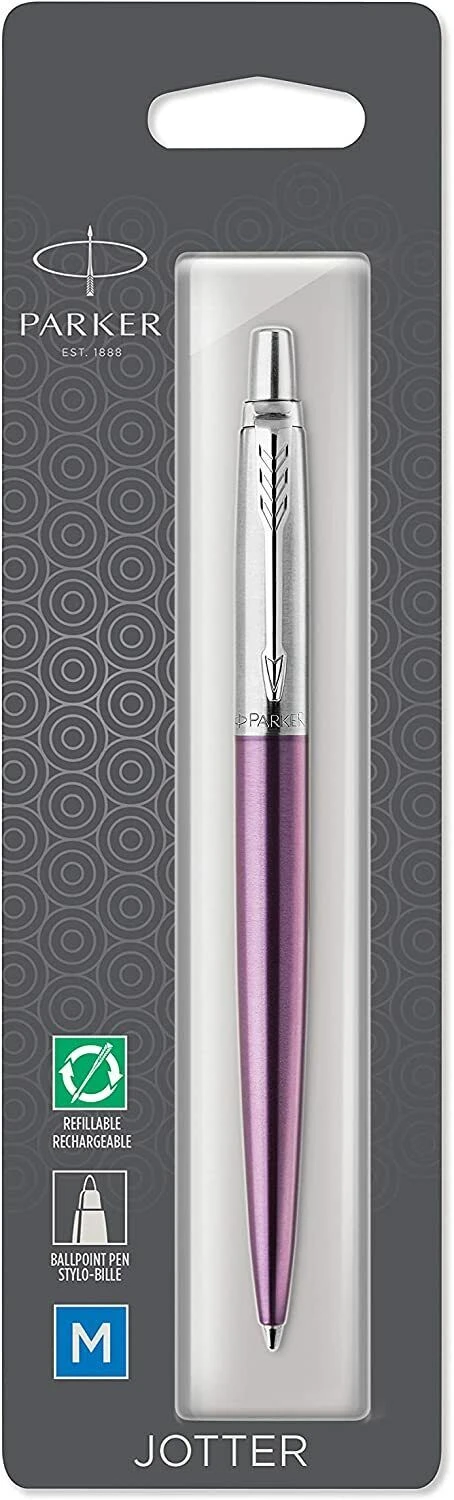 Parker® Parker Jotter Ballpoint Pen, Victoria Purple - Image 2