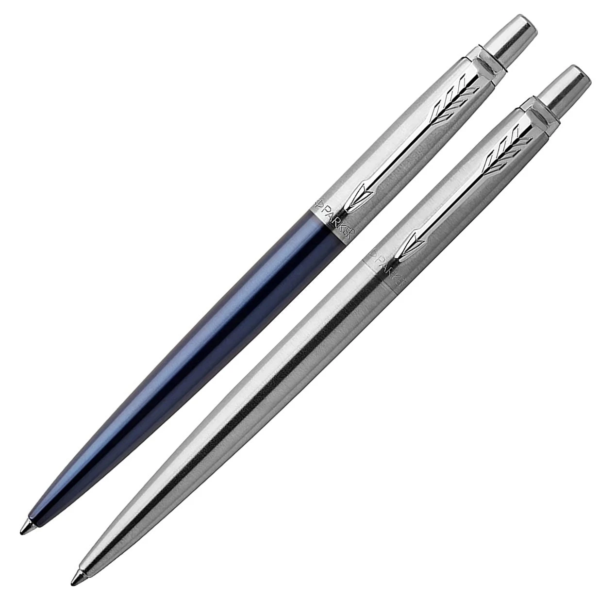 Parker® Parker Jotter Ballpoint Pen Set, Royal Blue & Stainless Steel, 2 Pack
