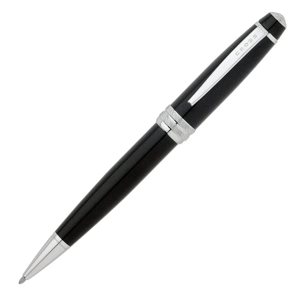 Cross® Cross Bailey Ballpoint Pen, Black Lacquer & Chrome