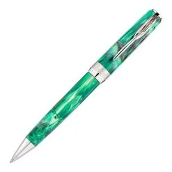 Pineider La Grande Bellezza Gemstone Ballpoint Pen, Malachite Green