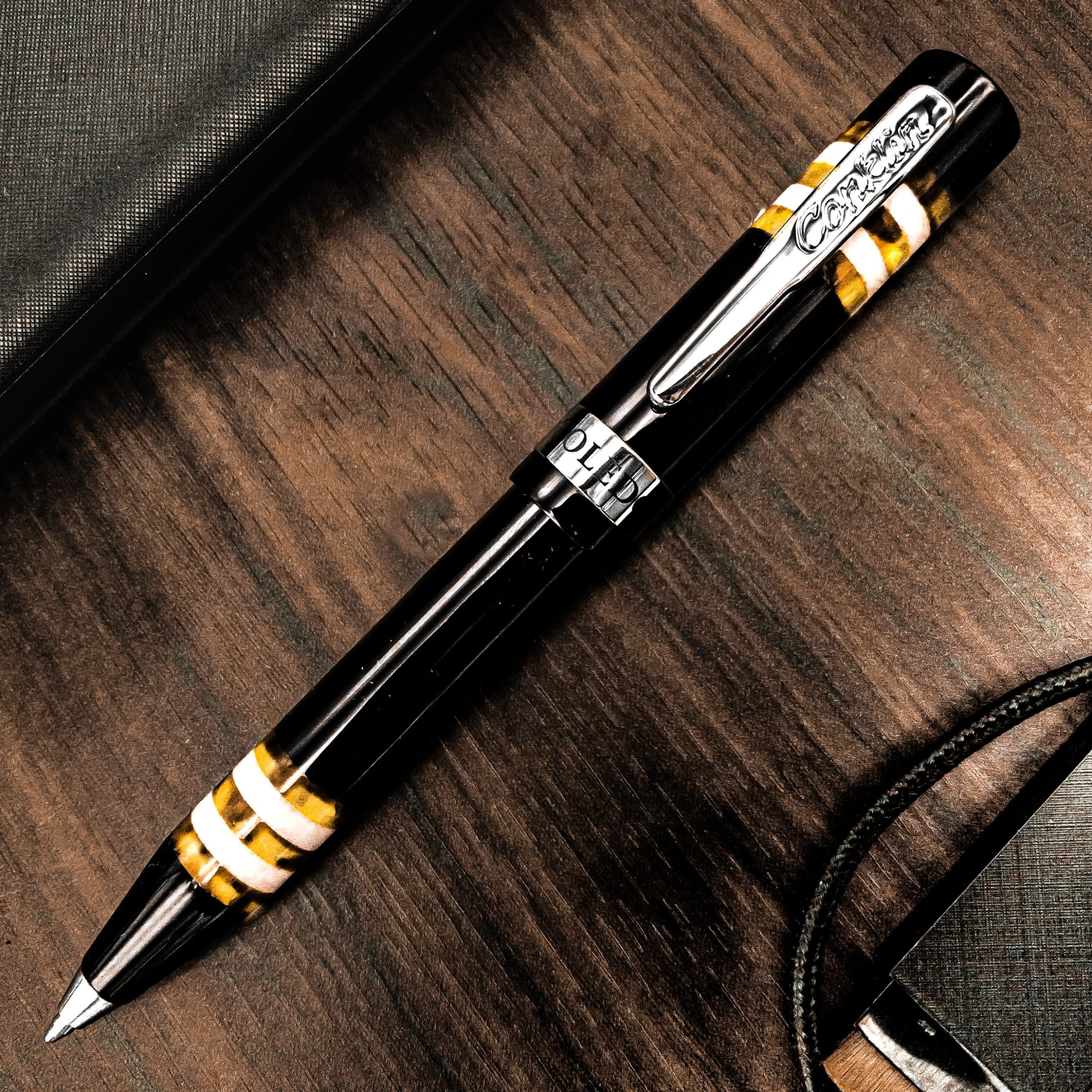 Conklin Toledo Ballpoint Pen, Orange