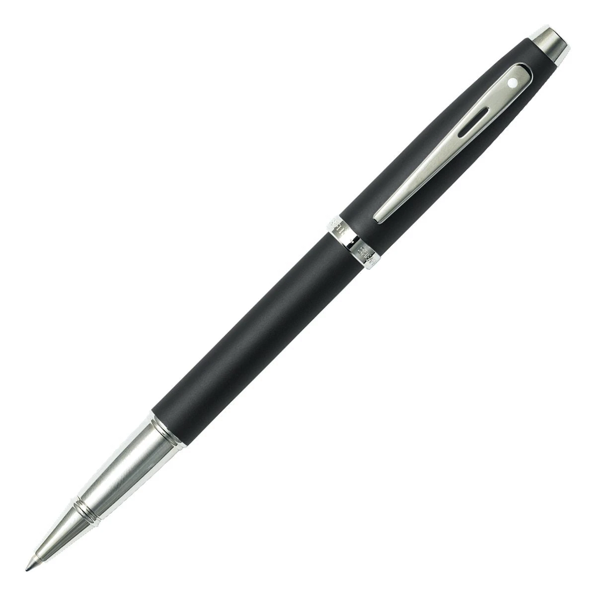 Sheaffer 100 Rollerball Pen, Matte Black & Chrome
