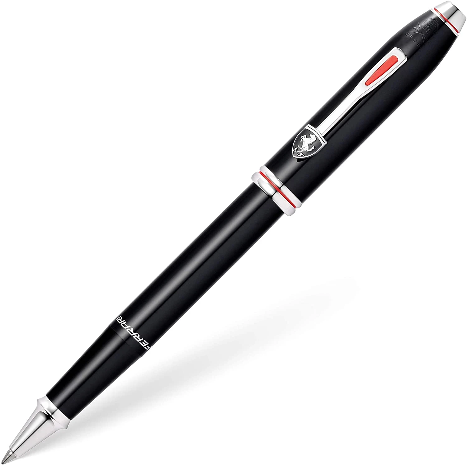 Cross® Cross Townsend Ferrari Rollerball Pen, Gloss Black & Chrome