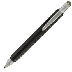 Monteverde Tool 60 Ballpoint Pen & Stylus, Midnight Black