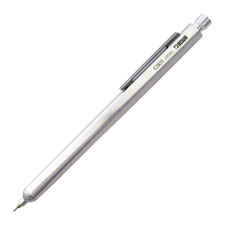 Ohto Horizon GS01 Ballpoint Pen, Silver