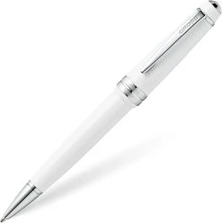 Cross® Cross Bailey Light Ballpoint Pen, Polished White Resin