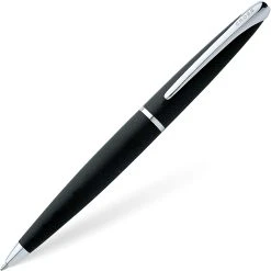 Cross® Cross ATX Ballpoint Pen, Basalt Black & Chrome