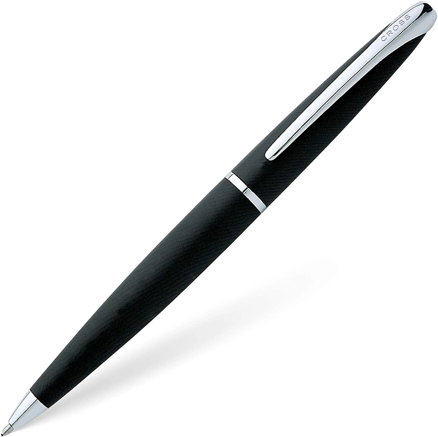 Cross® Cross ATX Ballpoint Pen, Basalt Black & Chrome