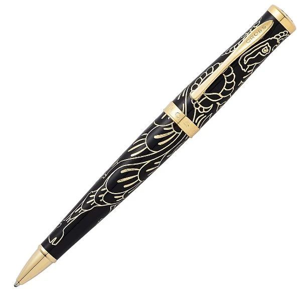 Cross® Cross 2015 Year Of The Goat Ballpoint Pen, Black & Gold