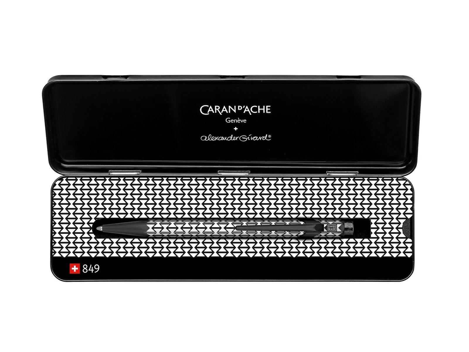 Caran D'Ache 849 Ballpoint Pen Alexander Girard Black, #849.124 - Image 2
