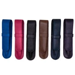 Pen Savings Single Genuine Leather Pen Case