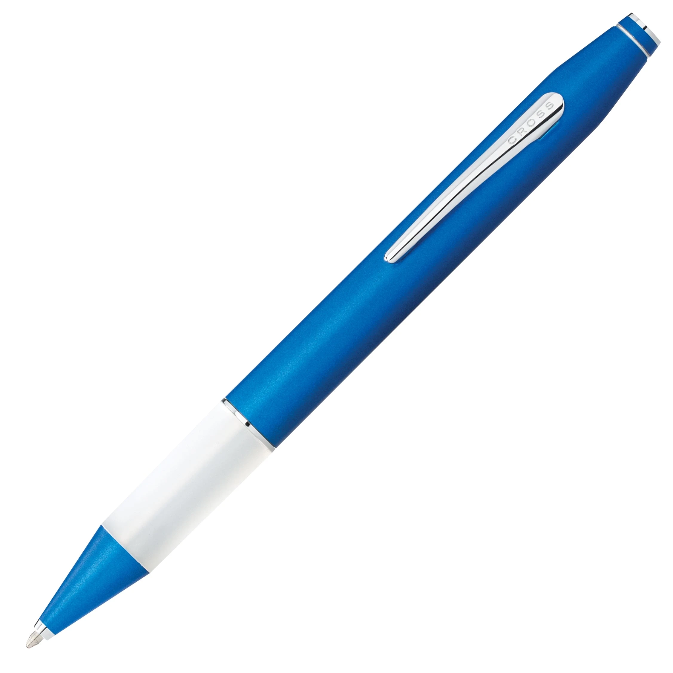 Cross® Cross Easy Writer Ballpoint Pen, Blue & Chrome, Brand New 3 Cross® Cross Easy Writer Ballpoint Pen, Blue & Chrome, Brand New