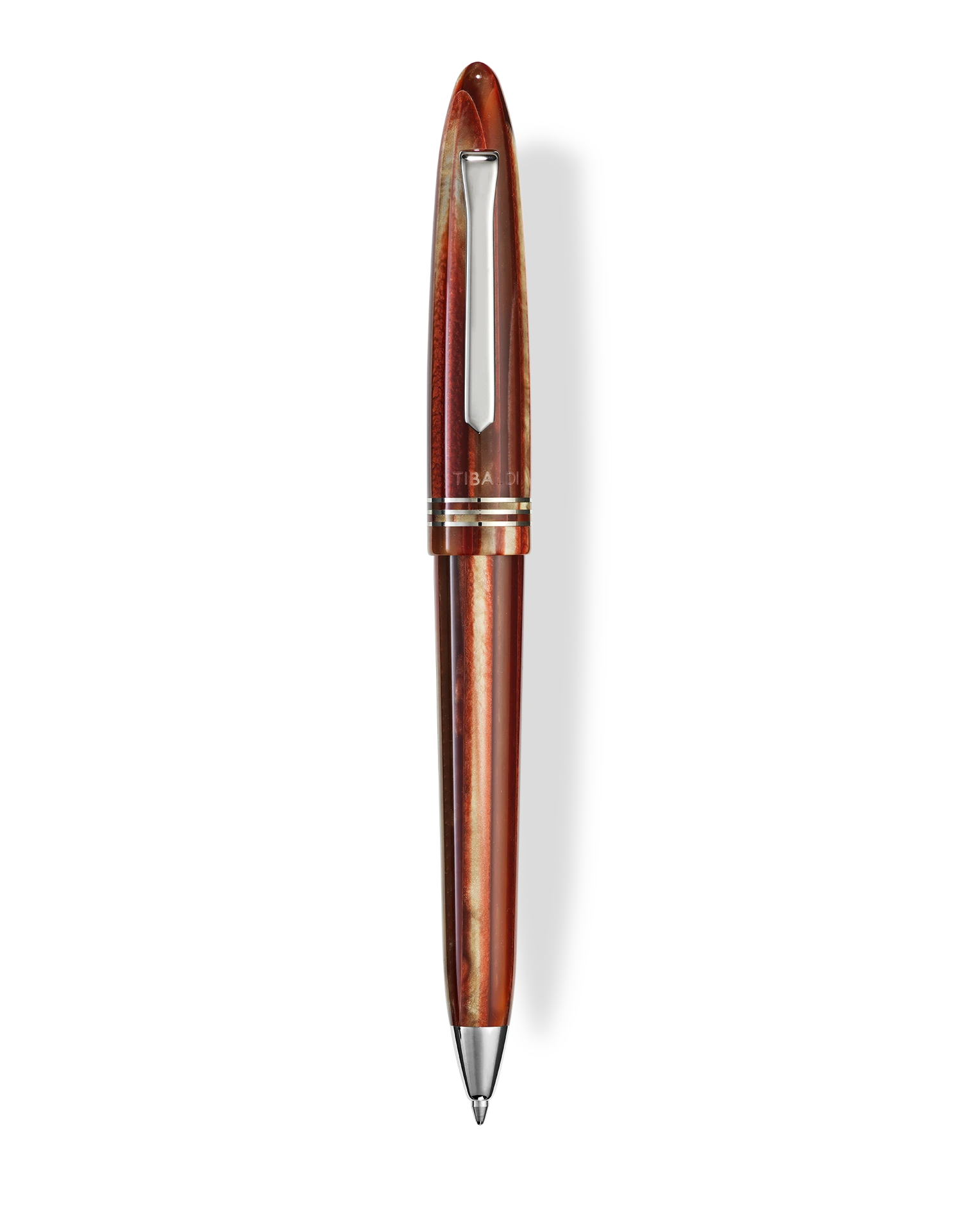Tibaldi Bononia Seashell Mist Resin Ballpoint Pen