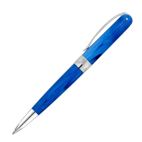 Pineider Avatar Ballpoint Pen, Neptune Blue