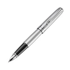 Diplomat Excellence A2 Guilloche Chrome Rollerball Pen