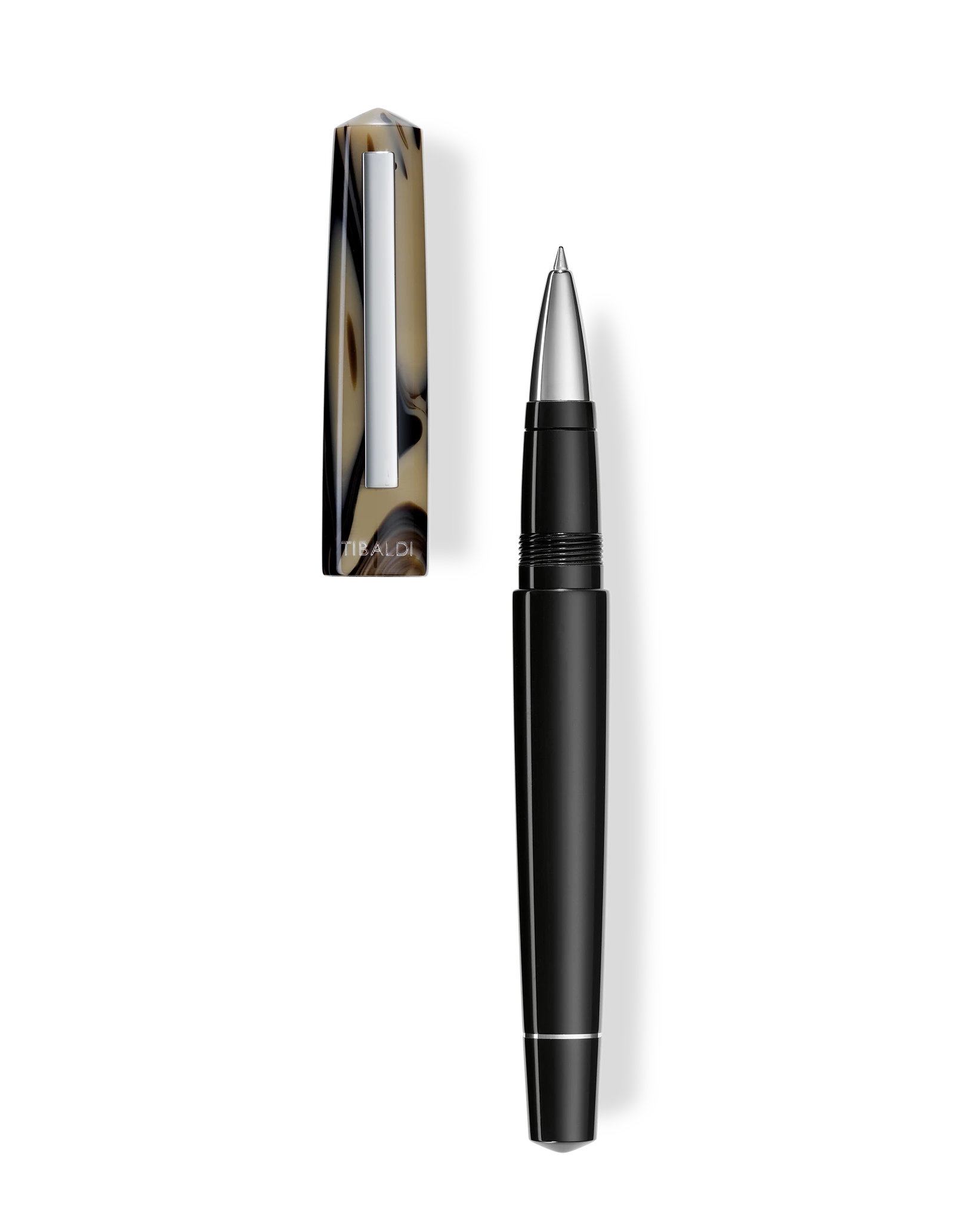 Tibaldi Infrangibile Taupe Grey Rollerball Pen