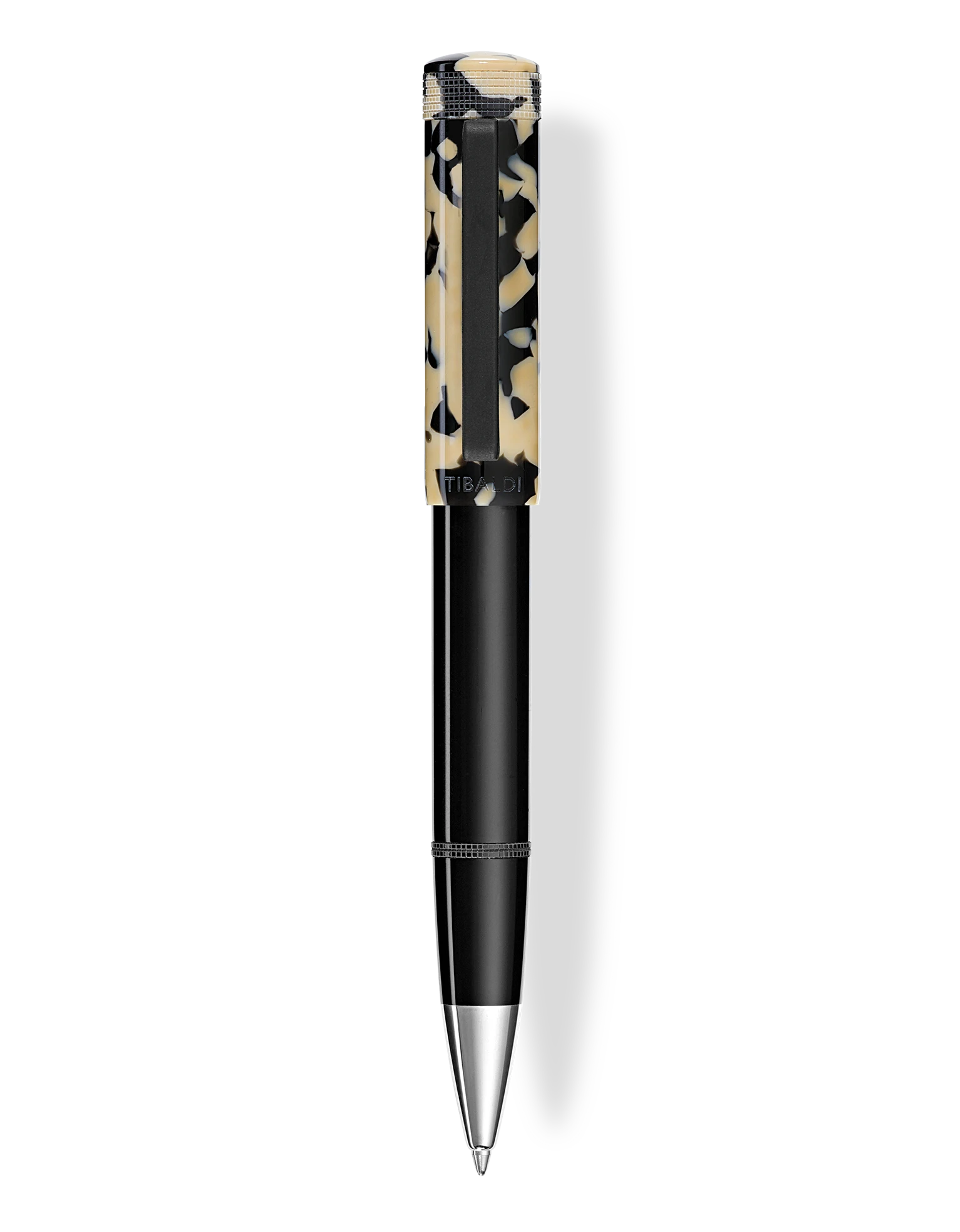 Tibaldi Perfecta Tortoise Beige Ballpoint Pen