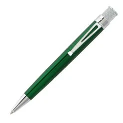 Retro 51 Tornado Classic Rollerball Pen, Green Lacquer