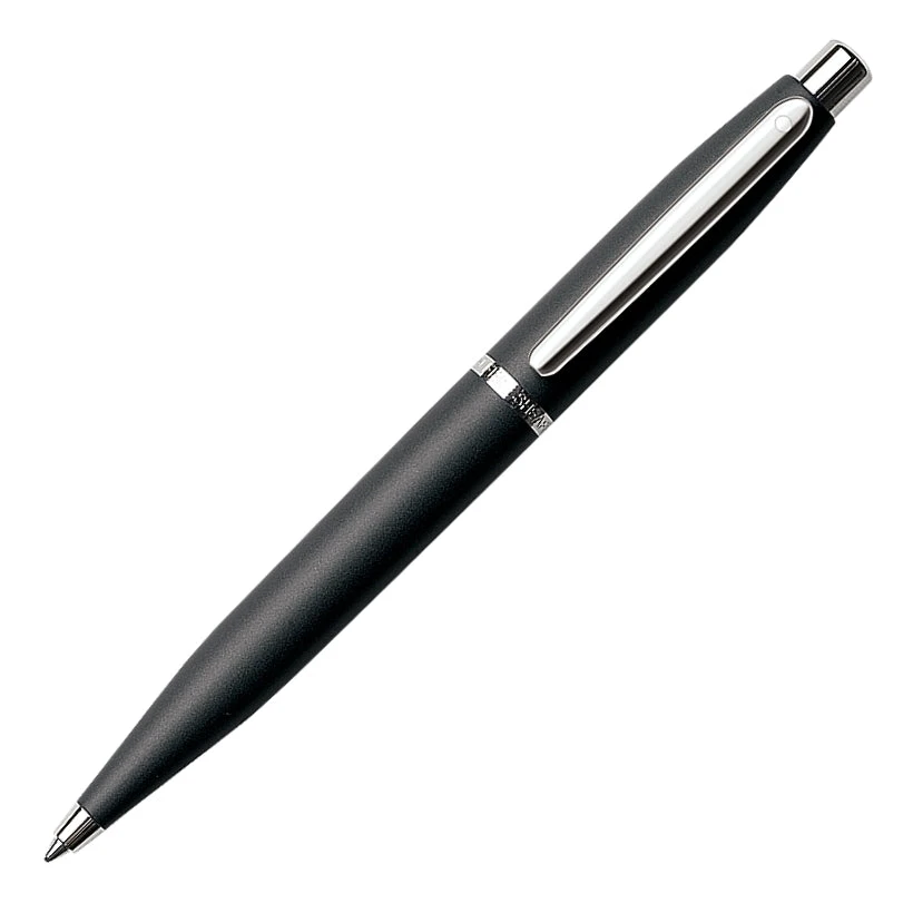 Sheaffer VFM Ballpoint Pen, Black & Chrome