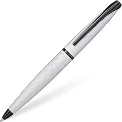 Cross® Cross ATX Ballpoint Pen, Brushed Chrome & Black