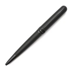 Pineider Avatar Ballpoint Pen, Matte Black W/ Black Trim