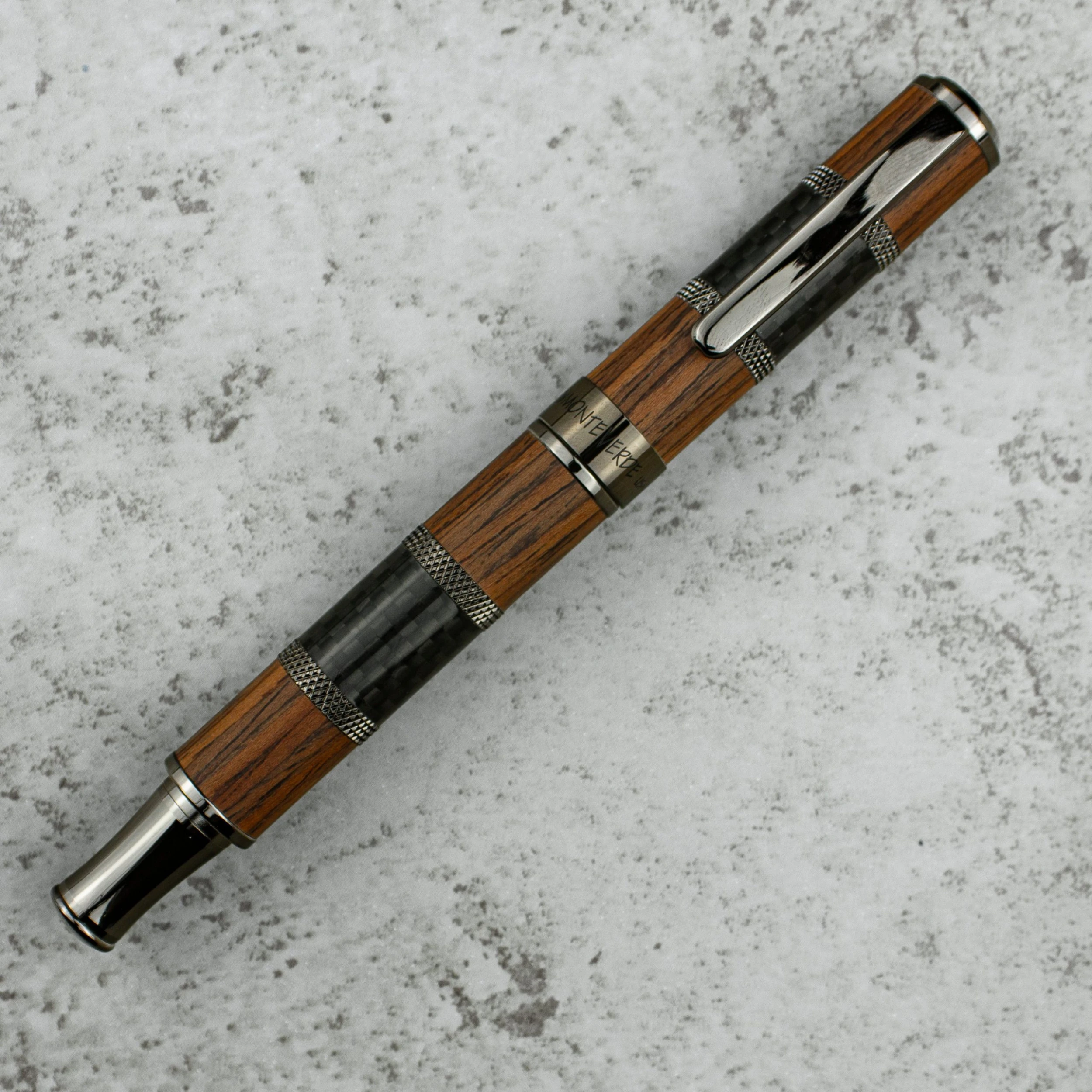 Monteverde Regatta Explorers Limited Edition Rollerball Pen, Walnut - Image 2