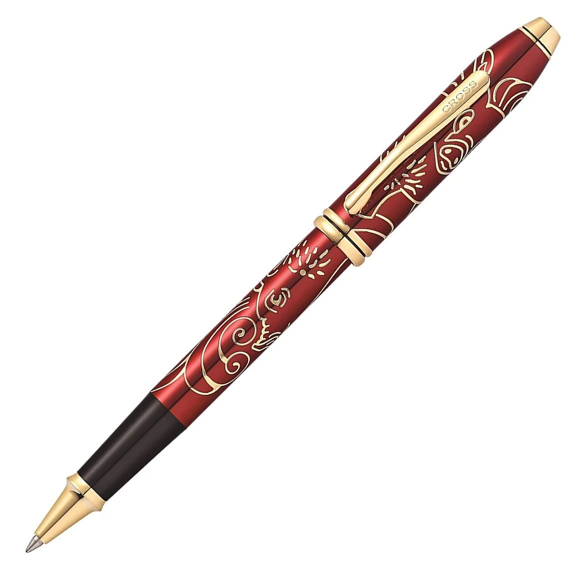 Cross® Cross Townsend 2019 Year Of The Pig Rollerball Pen, Red