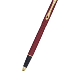 Diplomat Traveller Rollerball Pen, Dark Red & Gold
