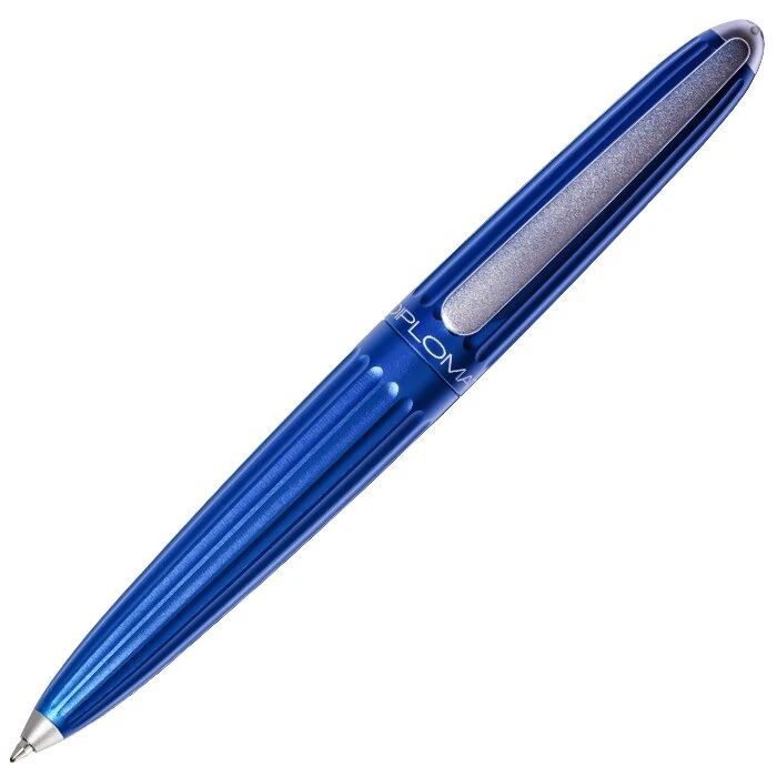 Diplomat Aero Blue Ballpoint Pen, Schmidt Easy Flow 9000 Ink