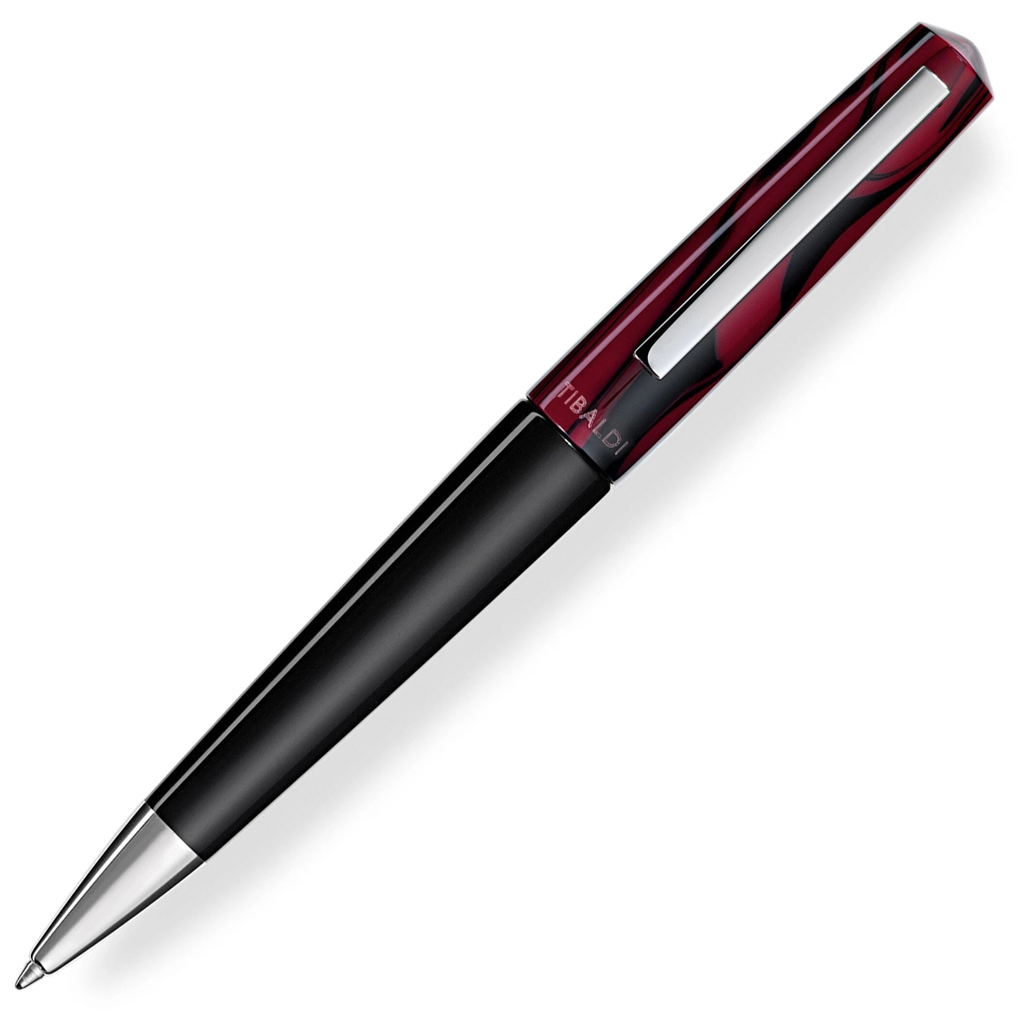 Tibaldi Infrangibile Mauve Red Ballpoint Pen