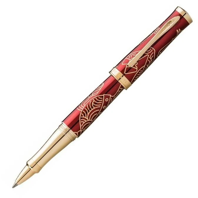 Cross® Cross Sauvage 2014 Year Of The Horse Rollerball Pen, Red & Gold