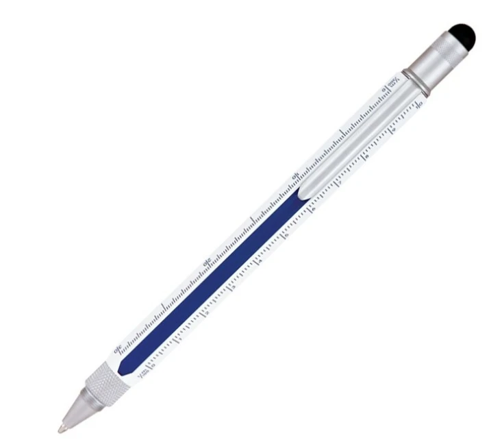 Monteverde One Touch Tool Edge Stylus Ballpoint Pen, Blue